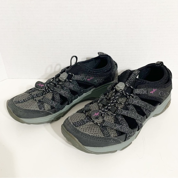 Chaco Classic Multisport OutCross Evo 1 Water Shoes Sandals Eco Friendly 🩶🖤🤍 - Picture 1 of 16